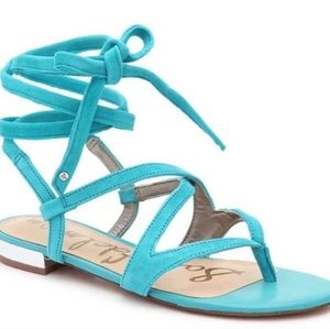 Sam Edelman Davina Sandal in Turquoise